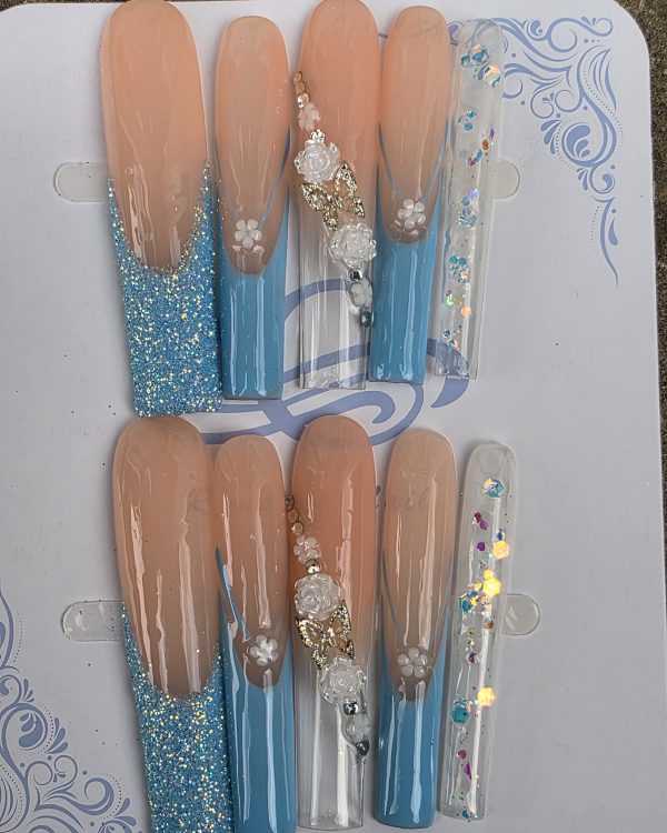 Very Long Press-On Nails