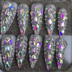 Diamond Glam Press-On Nails view 1
